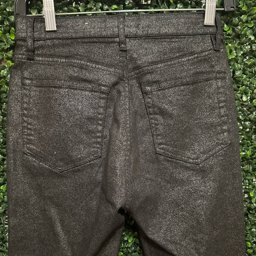 LOFT SHIMMER HIGH RISE SKINNY JEANS - Picture 11 of 13